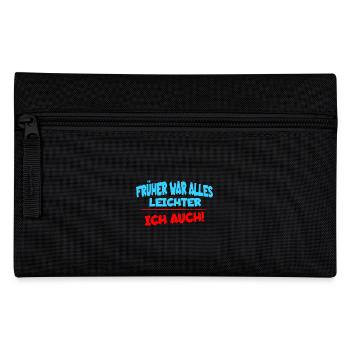 Avant, tout était plus facile, je disais aussi drôlement - Trousse - noir - Devant