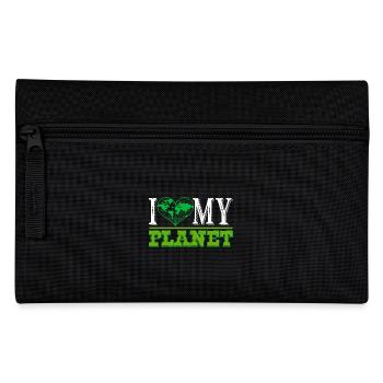 Earth Day I Love My Planet Earth - Pencil Case - black - Front