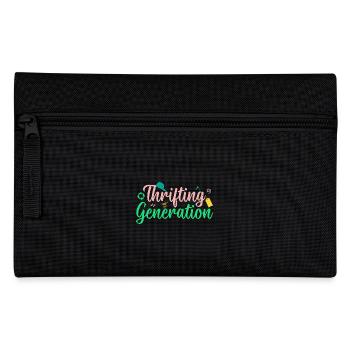Thrift Shopper Thrifting Generation Thrift Store - Federtasche - Schwarz - Vorne