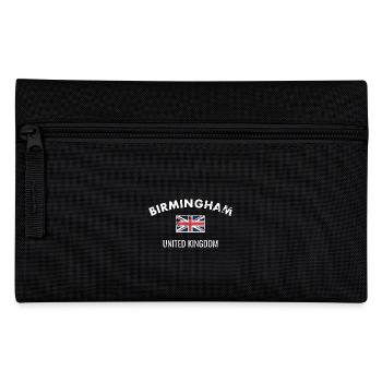 Birmingham Großbritannien Vintage Britische Flagge - Federtasche - Schwarz - Vorne