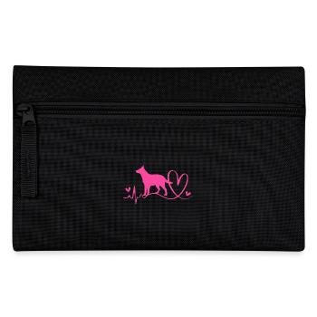 Australian Cattle Dog - Pencil Case - black - Front