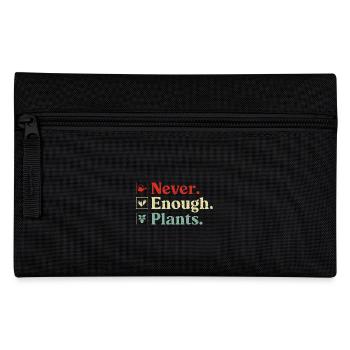 Never Enough Plants - Federtasche - Schwarz - Vorne