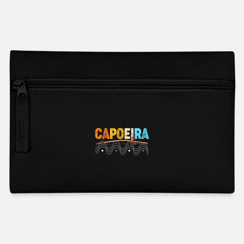 Capoeira - Federtasche - Schwarz