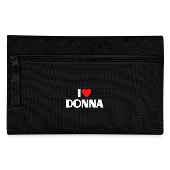 J’aime Donna Red Heart Love Fan Gift - Trousse - noir - Devant
