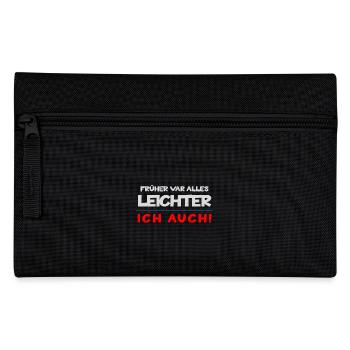 Avant, tout était plus facile, et moi aussi - Trousse - noir - Devant