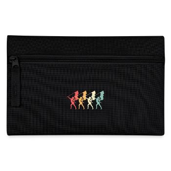 Carnaval Drapeau Carnaval agitant des drapeaux - Trousse - noir - Devant