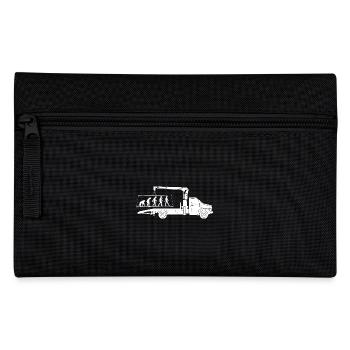 Abschlepper Evolution Silhouette Minimalistisch - Federtasche - Schwarz - Vorne