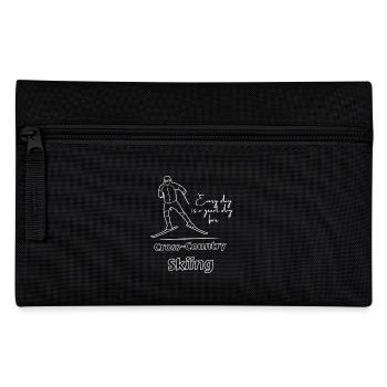 Every day is a great day for XC Skiing - Pencil Case - black - Front
