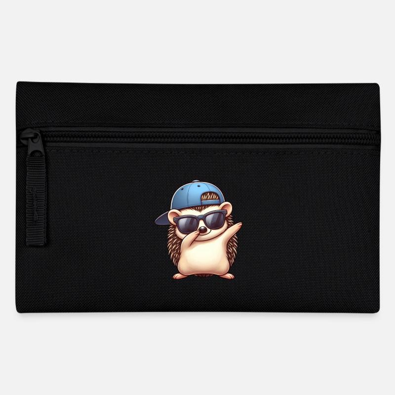 Casquette de baseball Hedgehog Cartoon Cool Dab Dabbing - Trousse - noir