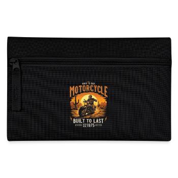 Millésime 1975 né moto motard - Trousse - noir - Devant