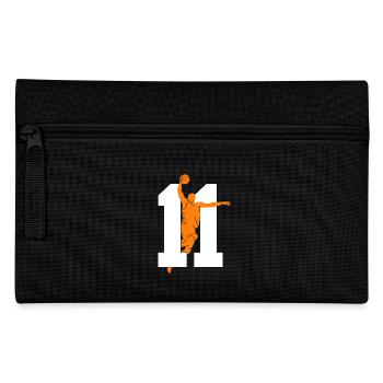 NUMÉRO 11 : 11E ANNIVERSAIRE DE BASKET-BALL - Trousse - noir - Devant