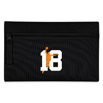 NUMBER 18 BASKETBALL 18TH BIRTHDAY - Pencil Case - black - Front