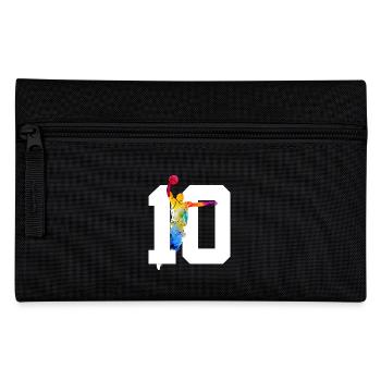 NUMMER 10 BASKETBALL 10. GEBURTSTAG - Federtasche - Schwarz - Vorne