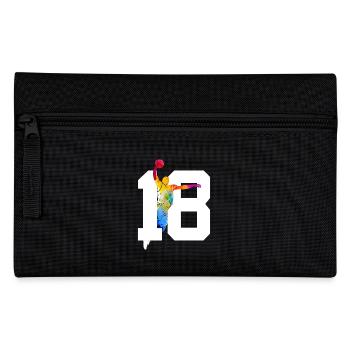 NUMBER 18 BASKETBALL 18TH BIRTHDAY - Pencil Case - black - Front