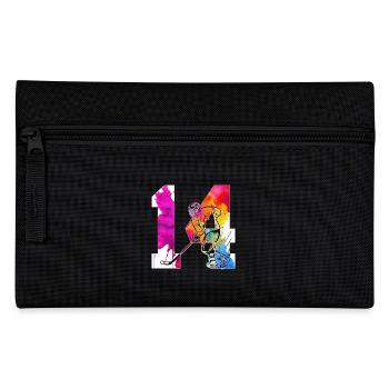 NUMBER 14 HOCKEY 14TH BIRTHDAY - Pencil Case - black - Front