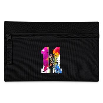 NUMBER 11 HOCKEY 11TH BIRTHDAY - Pencil Case - black - Front
