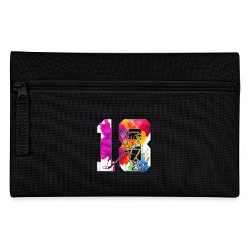 NUMBER 18 HOCKEY 18TH BIRTHDAY - Pencil Case - black - Front