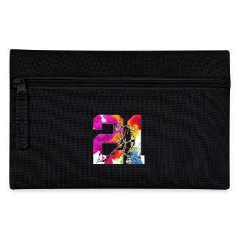 NUMÉRO 21 HOCKEY SUR GLACE 21E ANNIVERSAIRE - Trousse - noir - Devant