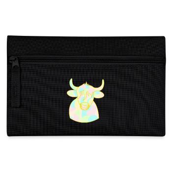 Opal Cuddle Bull - Pencil Case - black - Front