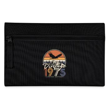 Vintage 1975 Vintage Birthday Retro Gift - Pencil Case - black - Front