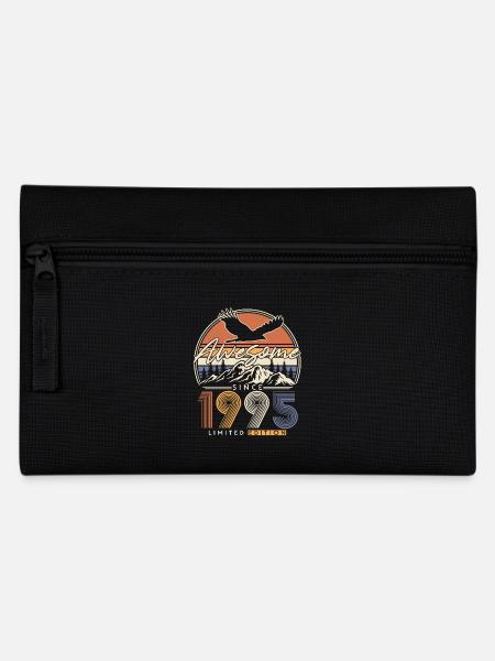1995 Jahrgang Geburtstag Vintage Retro Geschenk - Federtasche - Schwarz
