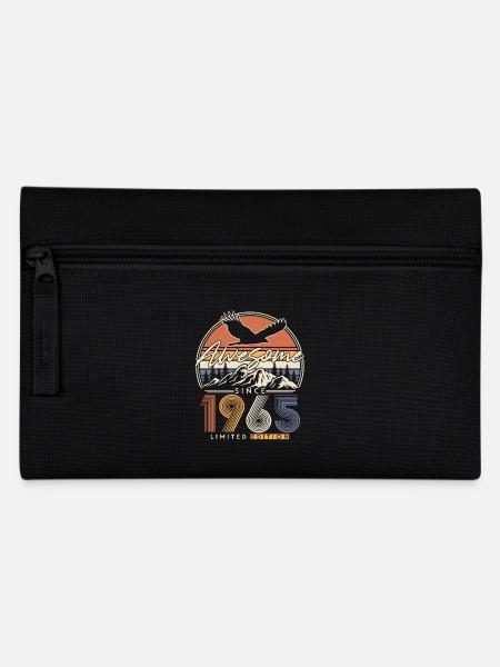 1965 Jahrgang Geburtstag Vintage Retro Geschenk - Federtasche - Schwarz