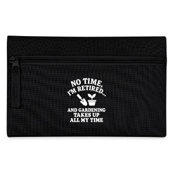 Retraite et jardinage - Trousse - noir - Devant