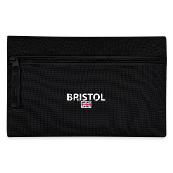 Bristol UK Vintage Britische Flagge Brite - Federtasche - Schwarz - Vorne