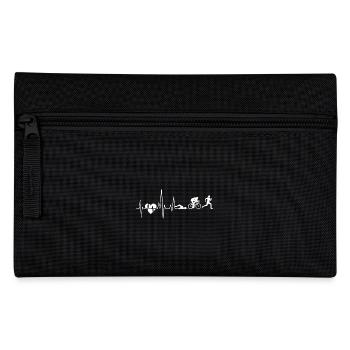 Triathlon Heartbeat - Pencil Case - black - Front