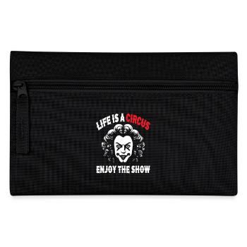 La vie est un cirque Profitez du spectacle - Trousse - noir - Devant