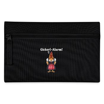 Gickerl alarm ! - Pencil Case - black - Front