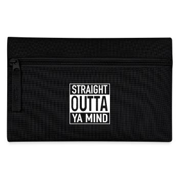 DROIT OUTTA YA - Trousse - noir - Devant