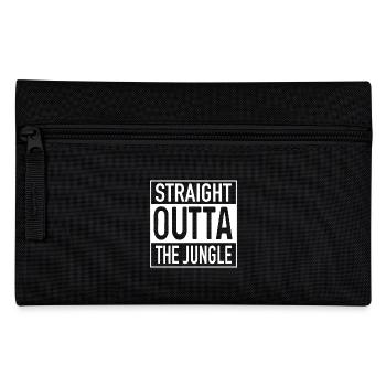 Straight OUTTA The Jungle - Pencil Case - black - Front
