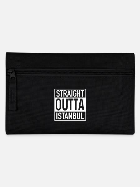 Tout droit OUTTA ISTANBUL - Trousse - noir