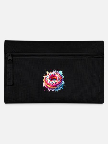 Donut - Federtasche - Schwarz