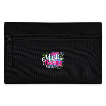 Instant Music Teacher Just Add Coffee - Pencil Case - black - Front