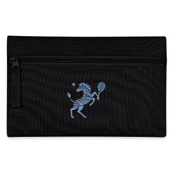 Zebra Tennis Tennisball Balancieren Horn - Federtasche - Schwarz - Vorne