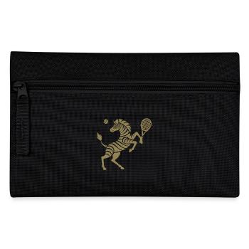 Zebra Tennis Tennisball Balancieren Horn - Federtasche - Schwarz - Vorne