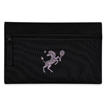 Zebra Tennis Tennisball Balancieren Horn - Federtasche - Schwarz - Vorne