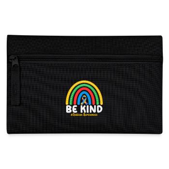 Autism Awareness - Federtasche - Schwarz - Vorne