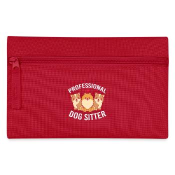 Pet Sitter Pets Babysitter - Pencil Case - red - Front