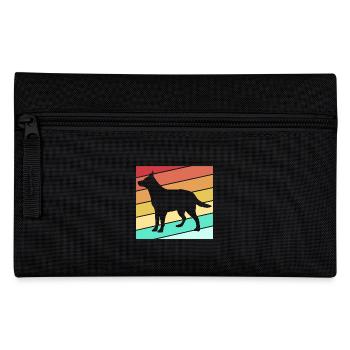 Australian Cattle Dog - Pencil Case - black - Front