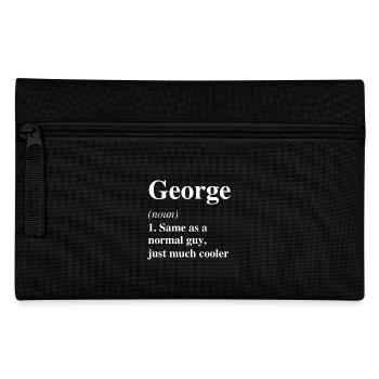 George Définition Cool Nom Dire Cadeau - Trousse - noir - Devant
