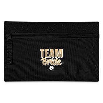 Team Bride - Federtasche - Schwarz - Vorne