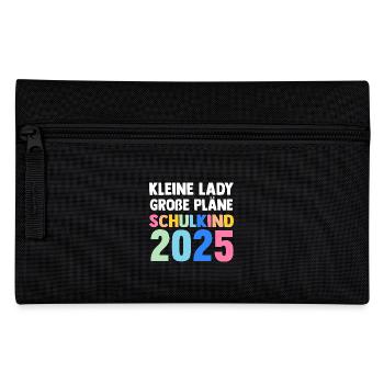 Kita Abschied Erste Klasse Einschulung 2025 - Federtasche - Schwarz - Vorne