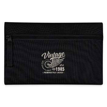 40e anniversaire 40 ans Né 1985 Homme Femme - Trousse - noir - Devant