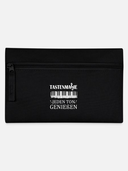 Piano Musiker Tastenmagie Klavier - Federtasche - Schwarz