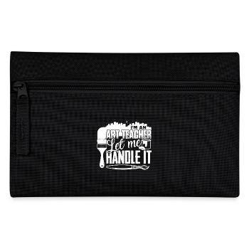 Art Teacher Let Me Handle It - Pencil Case - black - Front