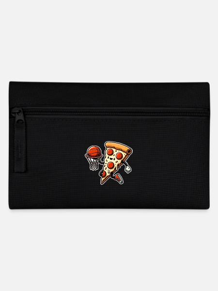 Pizza Basketball - Federtasche - Schwarz