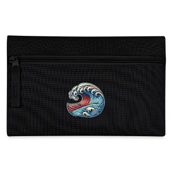 Wave - Pencil Case - black - Front